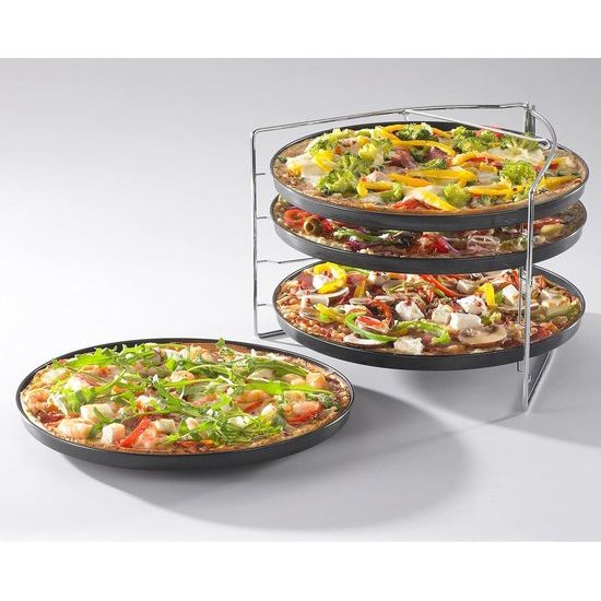 pizzaplaten, diverse sets en ovens, praktisch en veelzijdig frame,