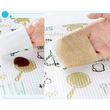 Schuifladenmatten voor keuken, 30 x 500 cm, antislip, met schuifladen, op maat te snijden, antislipmat, waterdicht, koelkastmat voor planken, kasten, laden, koelkasten, thuis, kantoor, rood, blauw