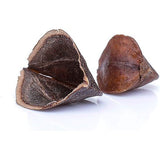 Halve maan yogakussen, 42 cm lang, 30 cm breed en 15 cm hoog, met vulling van boekweit-spelt, machinewasbare overtrek van 100% extra dik katoen, meditatiekussen, zitkussen