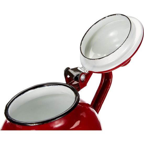 roestvrij staal, rood, 10 x 10 x 20 cm, 0,5 l