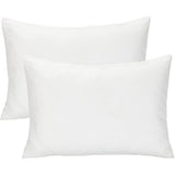 2-pack baby-kinderkussenslopen Peuterkussensloop Reiskussensloop Zacht Ademend Envelopstijl voor jongens Meisjes Beddengoed 49x36cm Machinewasbaar (wit)