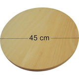 Pizza Board Round Wooden Cutting Chopping Board Serving Pizza Solid Wood – 45 cm – 18 cm