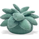 45 cm vetplantenkussen, 3D groene plantensierkussen, tuin, hoofddecoratie, pluche decoratie