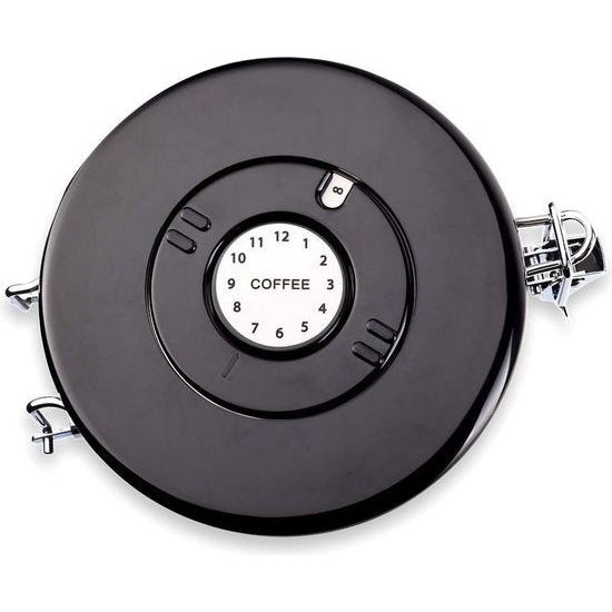 Koffiekan 1500 ml in 10 kleuren met doseerlepel Hoogte 15 cm Koffiekan roestvrij staal Kleur: groen