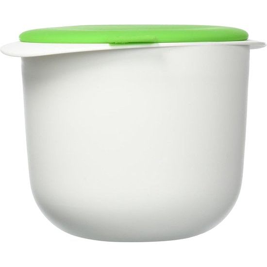 Set voor het maken van kaas + boek in het Engels, plastic, wit, 13 x 17,3 x 14,7 cm