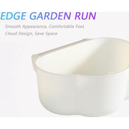 ABS aankleedtafel, organizer, 2 stuks, keukenkast, deur, hangende afvalemmer, wikkeltafelorganizer om op te hangen, opvangbak voor keukenafval, wit