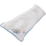 Zijslaapkussen met doorgestikte TopCool tijk, zacht kussen met ademend en gewatteerd overtrek, ook geschikt voor zwangerschap en borstvoeding, 40 x 145 cm