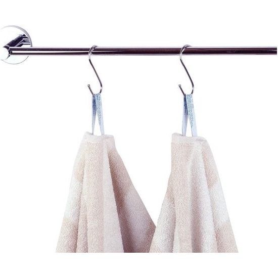 Set van 4 handdoeken, 50x100 cm, 100% katoen, 380g/m², beige