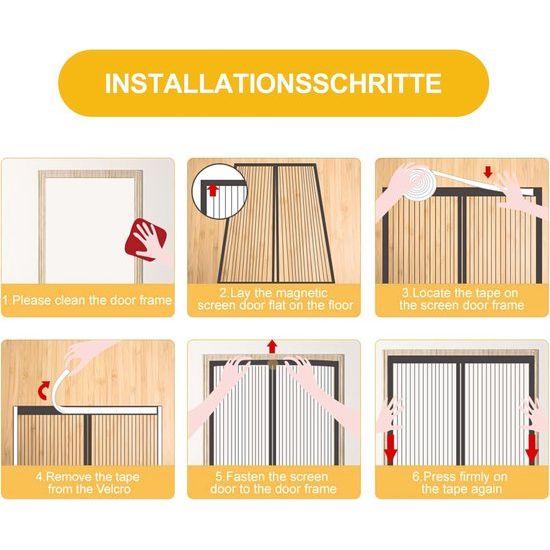 Vliegenhor Magnetische Deur, Balkondeur Insectenbescherming Vliegengordijn Magnetische Deur, Insectenbeschermingsgordijn Deur Patio Deur, Insectenhor Lamellengordijn Magnetisch Gordijn Zwart 80 x 200 cm