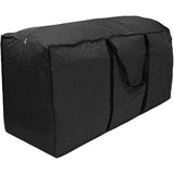 Opbergtas voor terrasmeubels, buiten, tuin, waterdicht, licht, handtas, kussen, tas, zwart (L: 173 x 76 x 51 cm)