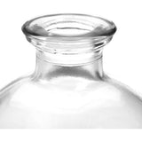 Vaas,transparant,12 stuks mini glazen vazen