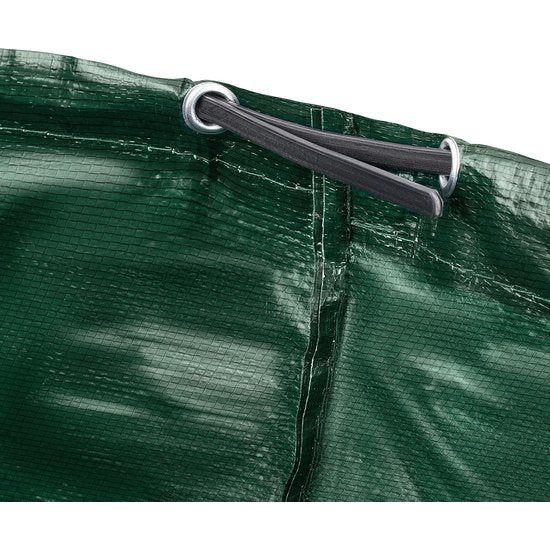 2 x 272 liter tuinzak, stabiel, bladzak, tuinafvalzak, tuinzakken voor tuinafval, groene snijzakken, opvouwbaar, groot, robuust, van polypropyleen weefsel, 150 g/m², 2 x 272 liter