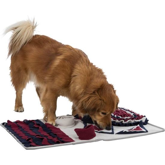 Hondenspeelgoed Intelligentie Hondenactiviteit Strategiespel “Snuffeltapijt” – geavanceerd intelligentiespeelgoed voor honden om ze bezig te houden, 70x47cm