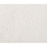 stoelplaat, zitkussen, kunstbont, 100% polyester, 38 cm - wit chair pad, seat cushion, faux fur, 100% polyester, 38 cm - wit