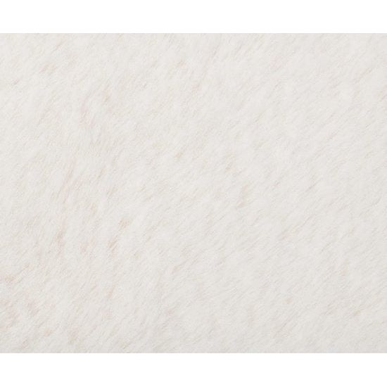 stoelplaat, zitkussen, kunstbont, 100% polyester, 38 cm - wit chair pad, seat cushion, faux fur, 100% polyester, 38 cm - wit