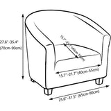 Club Chair Slipcover, High Stretch, Removable and Washable Armchair, Sofa Slipcover, Furniture Protector for Living Room