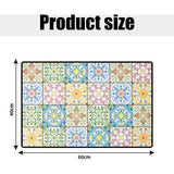 Onderlegmat voor koffiezetapparaat, afdruipmat, servies, 40 x 60 cm, koffiemat, keuken, schotel, droogmat, absorberende en antislip koffiemat, antislipmat, volautomatische koffiemat, barmat