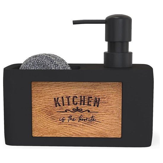 Keuken Zwart - Keuken Zeepdispenser - Chill House Sink Organizer - Keuken Zeep Dispenser - Keuken Sink Organizer - Keuken Organizer