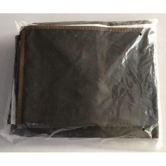 Opbergtas voor onder het bed, 90 liter, groot, voor onder het bed, kledingopslag, ademende stof, opvouwbare opslag met doorzichtig venster voor dekbedden, kleding, beddengoed, dekens, kussens,