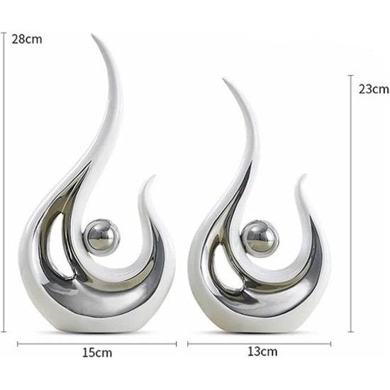 moderne decoratie voor de woonkamer oogte van 28 cm