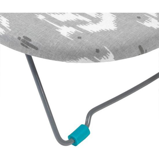 Table Strijkplank - Draagbare reisstrijktafel, kleine strijkstandaard, opvouwbaar voor ruimtebesparende opslag, stevig metalen frame, 100% katoenen hoes, 73 x 31 cm