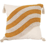 Boho Kussenhoezen, Macrame Kussenhoes met Kwastje, Decoratief Katoen Linnen Decoratief Kussen, Bankkussen voor Bank, Bank, Slaapkamer, Woonkamer, Geen Kusseninzet, 45 x 45 cm (Stijl B)