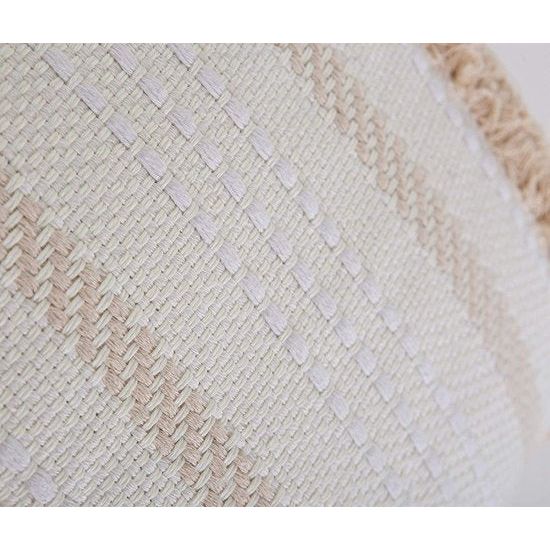 2 boho kussenslopen, macramé kussenslopen, kussensloop met kwastjes, 30 x 50 cm, decoratief katoenen linnen, sierkussen, sofakussen voor bank, woonkamer, tuin, kussen, boho-stijl hoofdkussenslopen