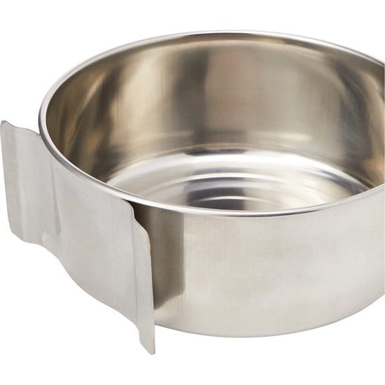 RVS kommontageplaat, 15,0 cm, 1,00 liter, zilver