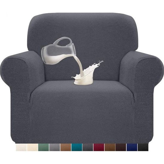 Waterdichte stretch bankhoes, 1 stuk, spandex, jacquard elastische bankhoes met antislipschuim