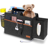 opbergzak voor bedrand, vilt bedplank organizer