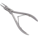 Nageltang hoektang 13 cm roestvrij staal puntig met slanke dunne rand voor moeilijk werk bij nagelplooien en ingegroeide teennagels