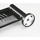 Zeepbakje Wandgemonteerde roestvrijstalen muur Badkamer Keuken Zwart Zeepbakje RVS Badkamer Muurhouder Mand Plank 12,4 cm