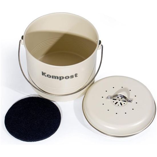 Prullenbak Beige 3.5L