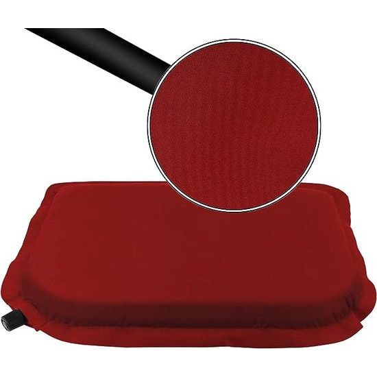 Zelfopblazend campingzitkussen, 40 x 30 x 3,8 cm, thermokussen, isolerend, outdoor zitmat, ultralicht