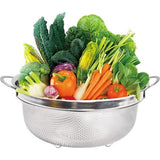 Zeef keuken, roestvrijstalen pastazeef, keukenzeef met handvat, microgeperforeerd vergiet zeef, metaal, microgeperforeerde afdruipzeef, voor pasta, rijst, groenten, vruchten,