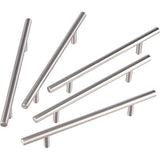 20 stuks kastgrepen, keukengrepen, 128 mm, roestvrij staal, meubelgrepen, ladegrepen, deurgrepen voor keukenkasten, laden, kast, Ø 12 mm, zilver