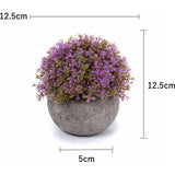 Kunstmatige planten, kunstgras, bonsai, kunstbloemen, decoratie, kunststof heesters, bloemenarrangementen voor thuis en op kantoor, , desktop-bonsai., klein