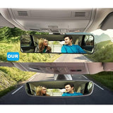 Autospiegel,30 x 7,5 cm groot