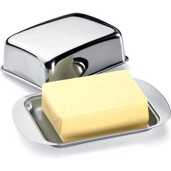 botervloot GrandCHEF, van roestvrij staal voor 250 g boter