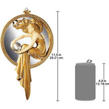 Dame van het Meer Art Deco wandspiegel