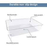 25 stuks lade-opbergsysteem, lade-organizer, transparant, kunststof, met 4 maten, make-up-organizer, te gebruiken voor make-up, organizer, keuken, badkamer, kantoor