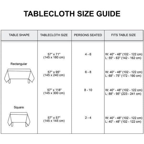 eettafelkleed, vierkant, afmetingen 145 x 145 cm, beige bloemenpatroon, chambray-katoen, voor middentafel, familiebijeenkomsten, feesten, feestdagen, wasbaar en herbruikbaar