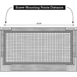 Boho-Chic Organizer voor sieraden, wandrek met afneembare armbandstang, met 16 haken, perfecte opslag voor oorringen, halskettingen en armbanden, sieradendisplay