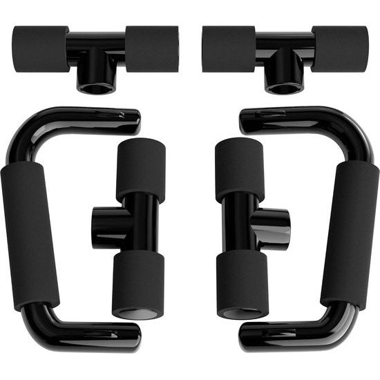 Push-up handgrepen push up stand bars push-ups (zwart)