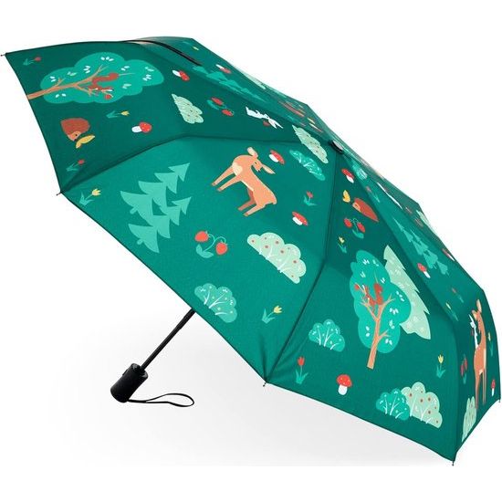 Paraplu Automatische Unisex Dames Heren Winddichte zakparaplu Hoge kwaliteit Grappige ontwerpen Regenboogvlinders