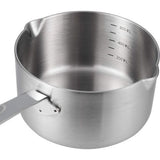 Koffiepot, koffiepot, 18/10 roestvrij staal, Griekse koffiepot, mokapot, botersmeltkan (600 ml)