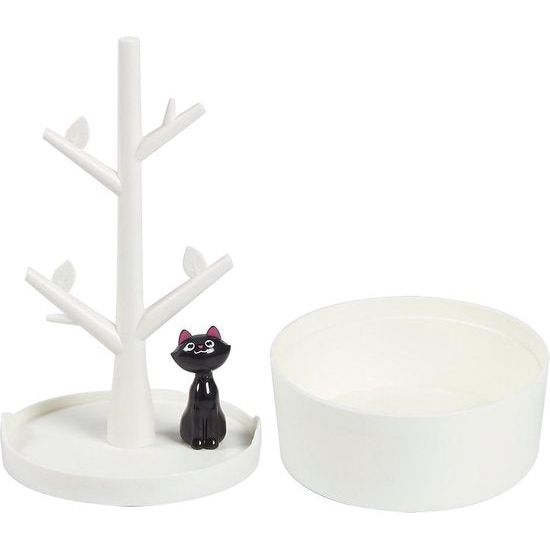 sieradenhouder, organizer voor sieraden, halskettingen, oorbellen, armbanden, haarbanden roze