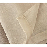 Set van 2 gordijnen transparant met pluisjes