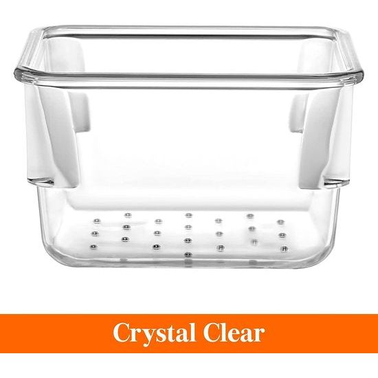 11 stuks lade-organizer van helder kunststof, bureau-ladeverdeler, tablets, commode, opbergdozen, scheidingsdoos voor make-up, sieraden en gadgets, slaapkamer, badkamer, kantoor