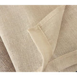 Set van 2 gordijnen transparant met lint 140x225cm